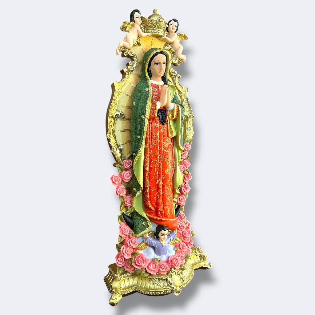 Virgen de Guadalupe con Angelitos 60cm