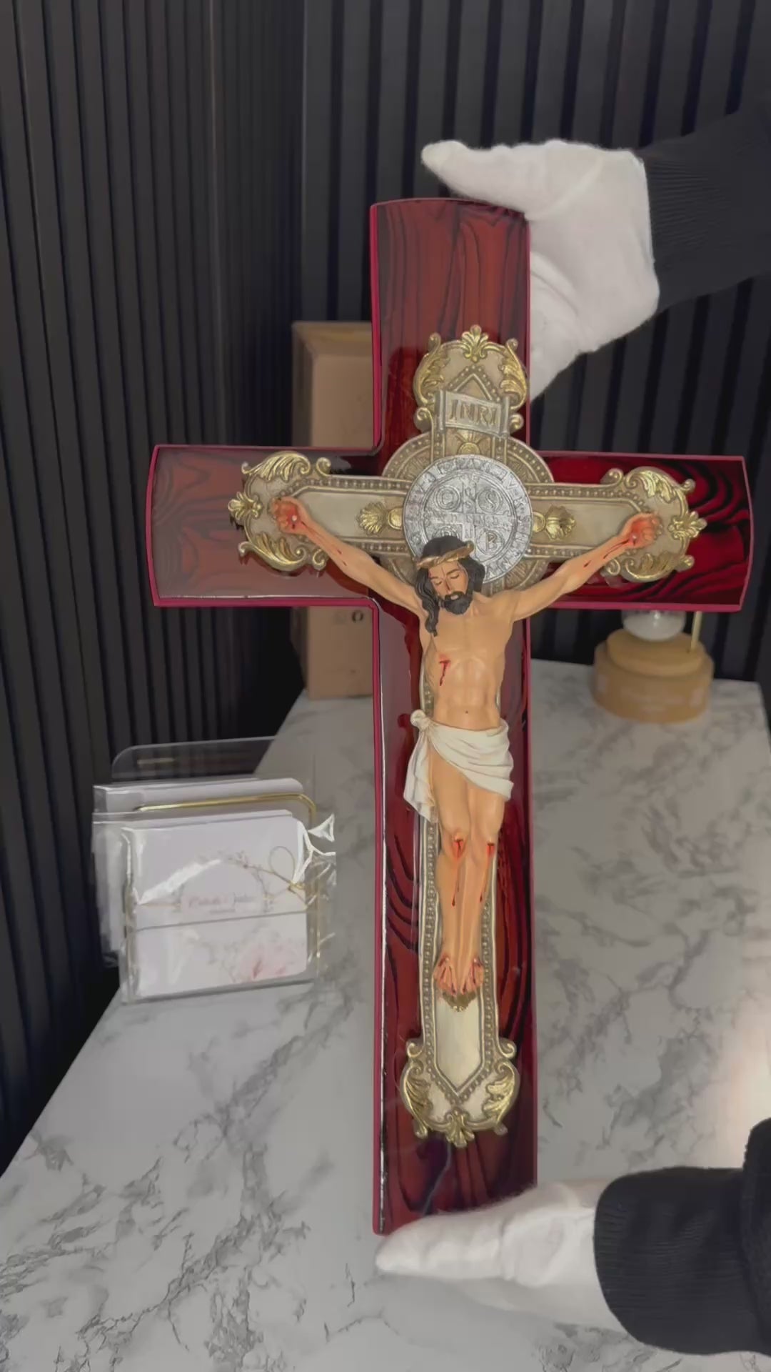 Cristo San Benito 50cm
